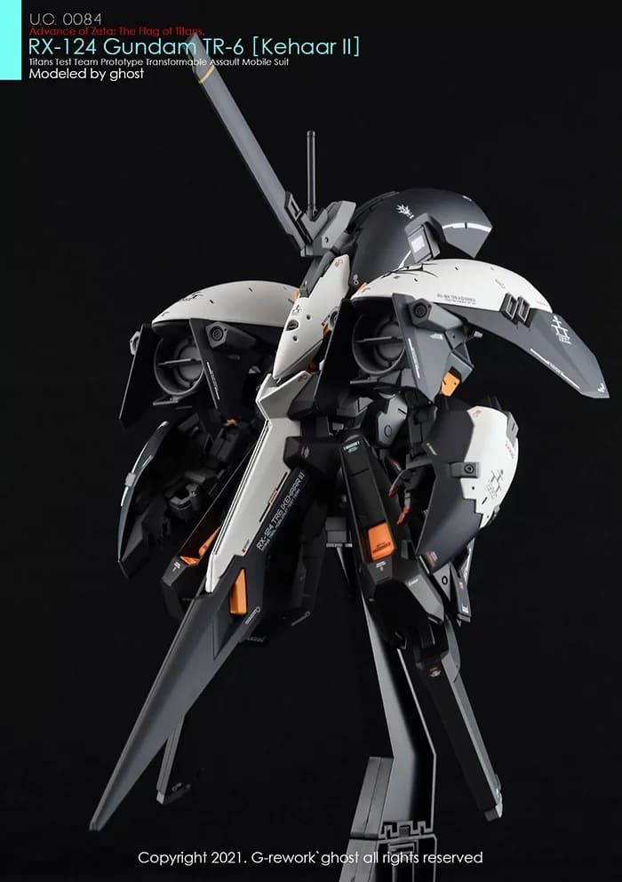 G-Rework - [HG] A.O.Z RX-124 GUNDAM TR-6 [Kehaar II] - Water Slide