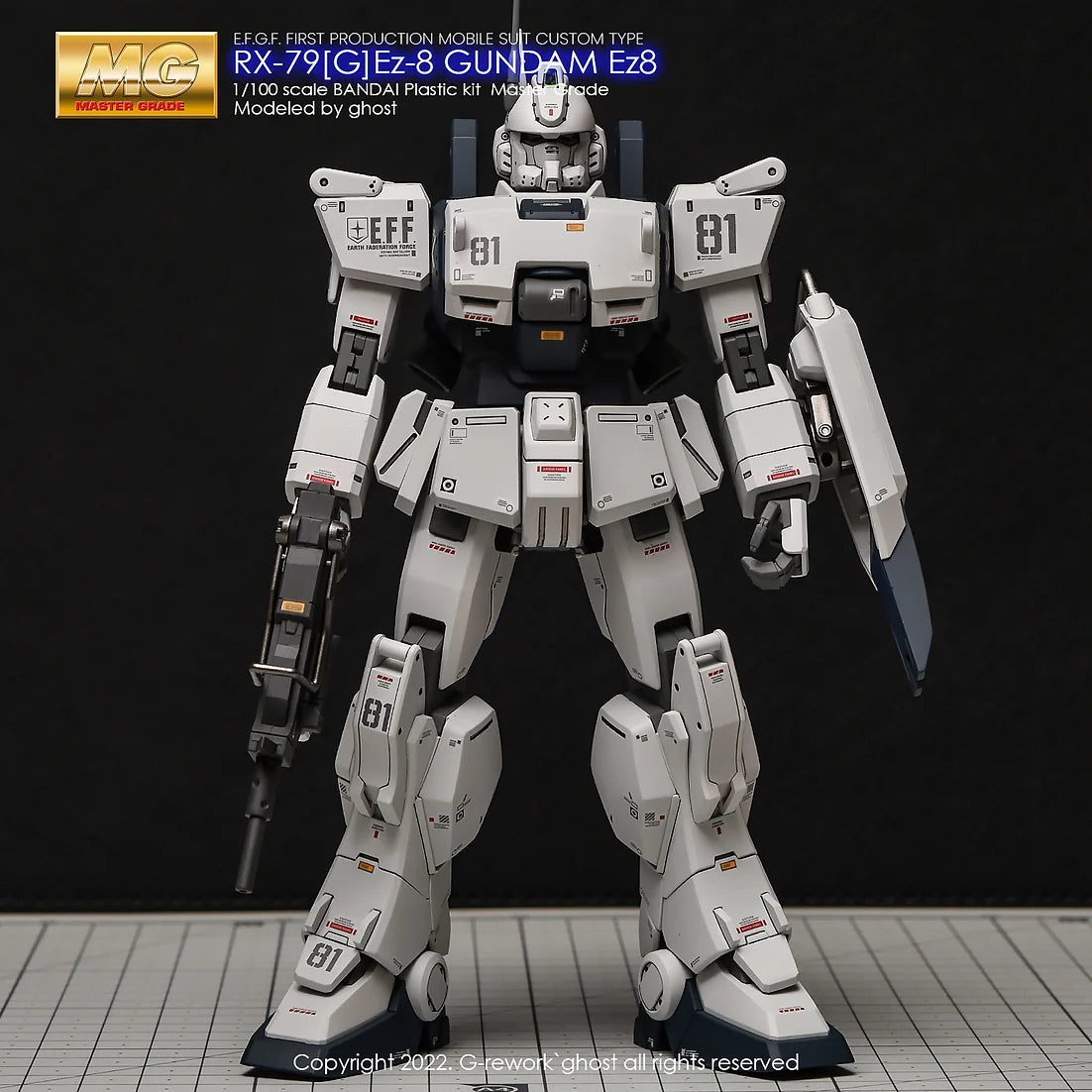 G-Rework - [MG] RX-79[G]Ez-8 GUNDAM Ez8 - Water Slide Decals