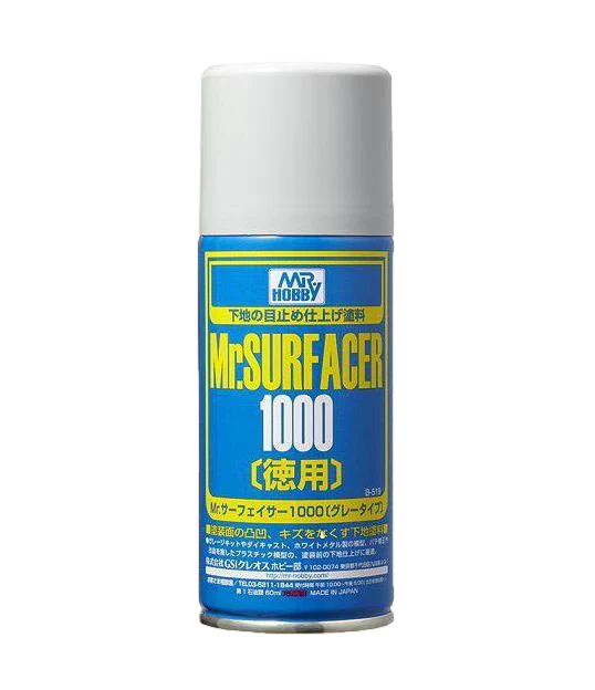 Mr. Hobby - Mr. Finishing Surfacer 1000 Deluxe (170 ml Spray Can)