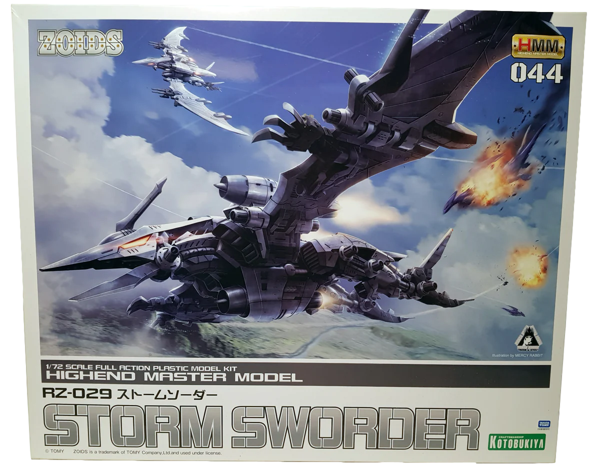 1/72 Scale ZOIDS RZ-029 Storm Sworder