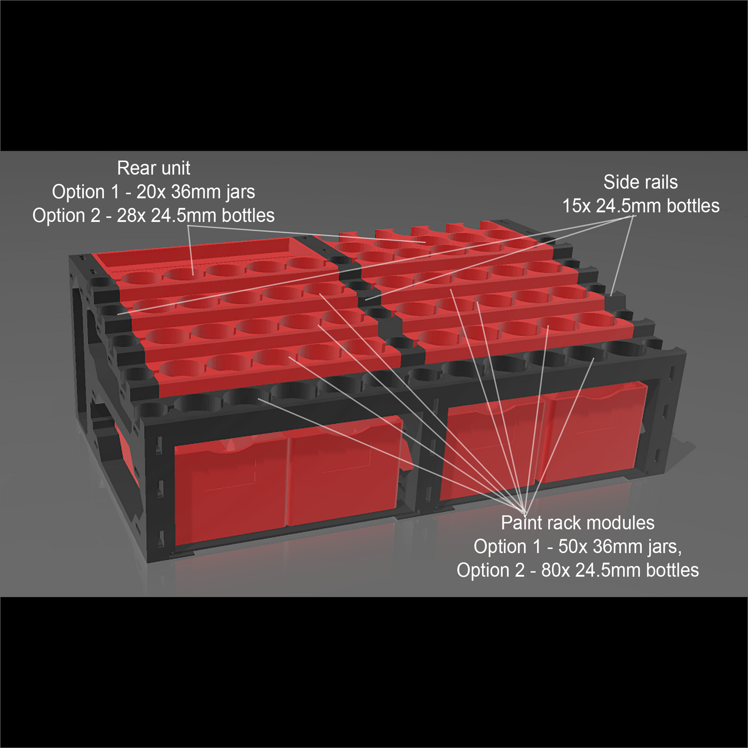 Paint Storage Bottles | Model Paint Solutions