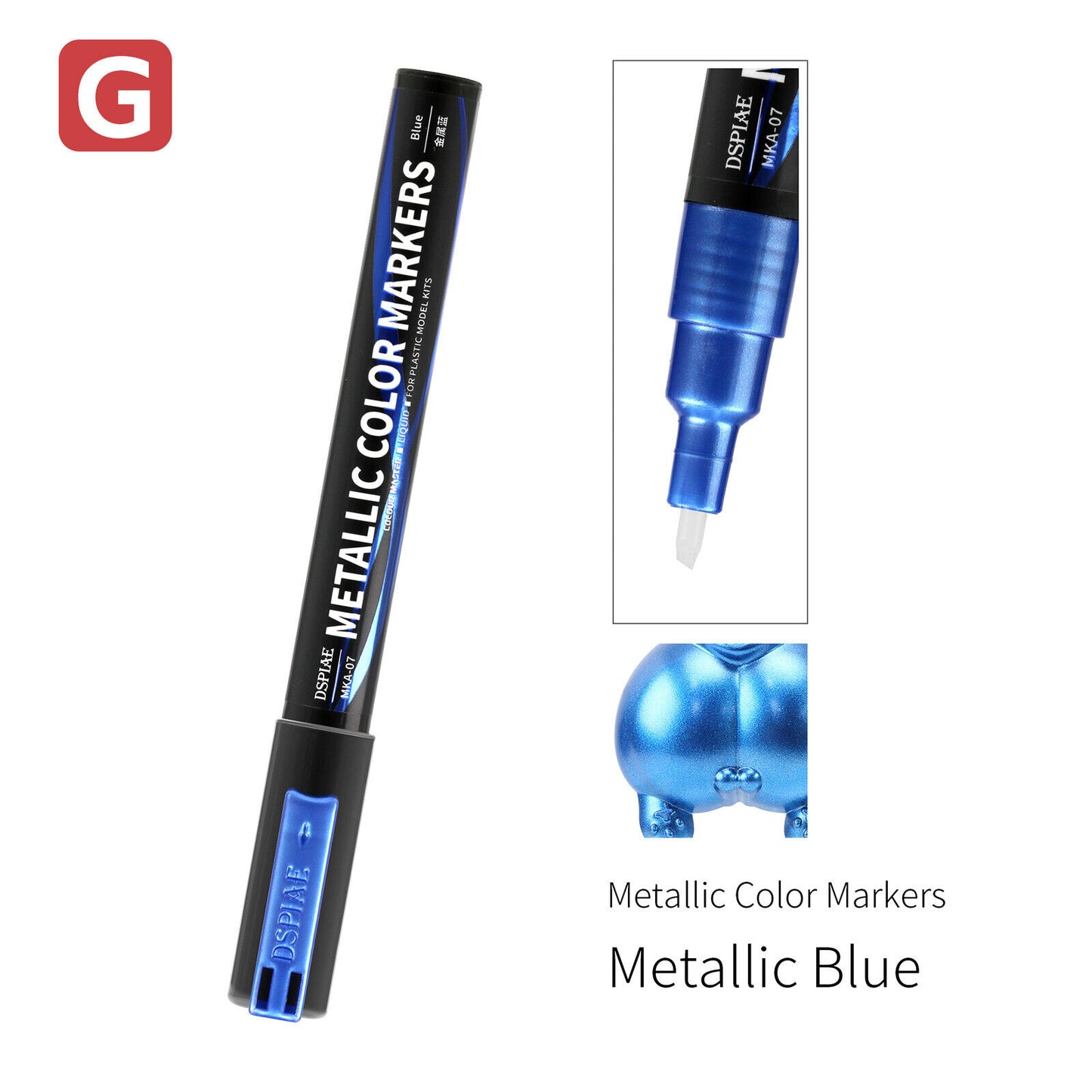 DSPIAE - MKA Super Metallic Paint Markers (Select from 12 Colors)