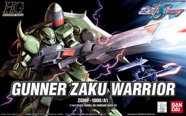 HG SEED Gunner Zaku Warrior