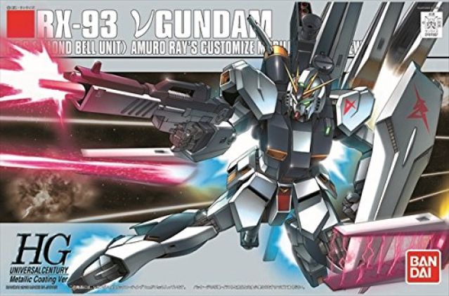 HGUC RX-93 Nu Gundam - Metallic Coating Version