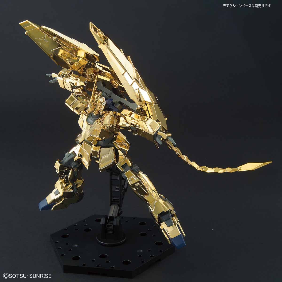 HGUC RX-0 Unicorn Gundam 03 Phenex (Unicorn Mode Narrative Ver.) Gold Coating