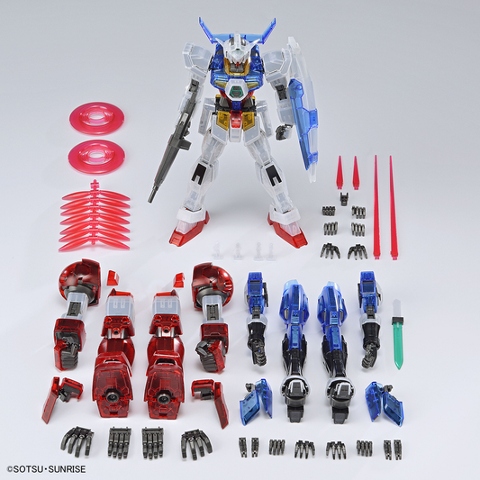 Gundam Base Limited MG Gundam AGE-1 Wear System Set [Clear Color] - Consignment