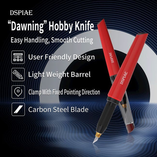 DSPIAE - PT-DK Precision Hobby Knife For Model Making (Includes 20 Blade Refills)