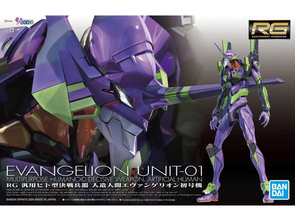 RG Evangelion EVA Unit-01 (Neon Genesis Evangelion / Rebuild of Evangelion)