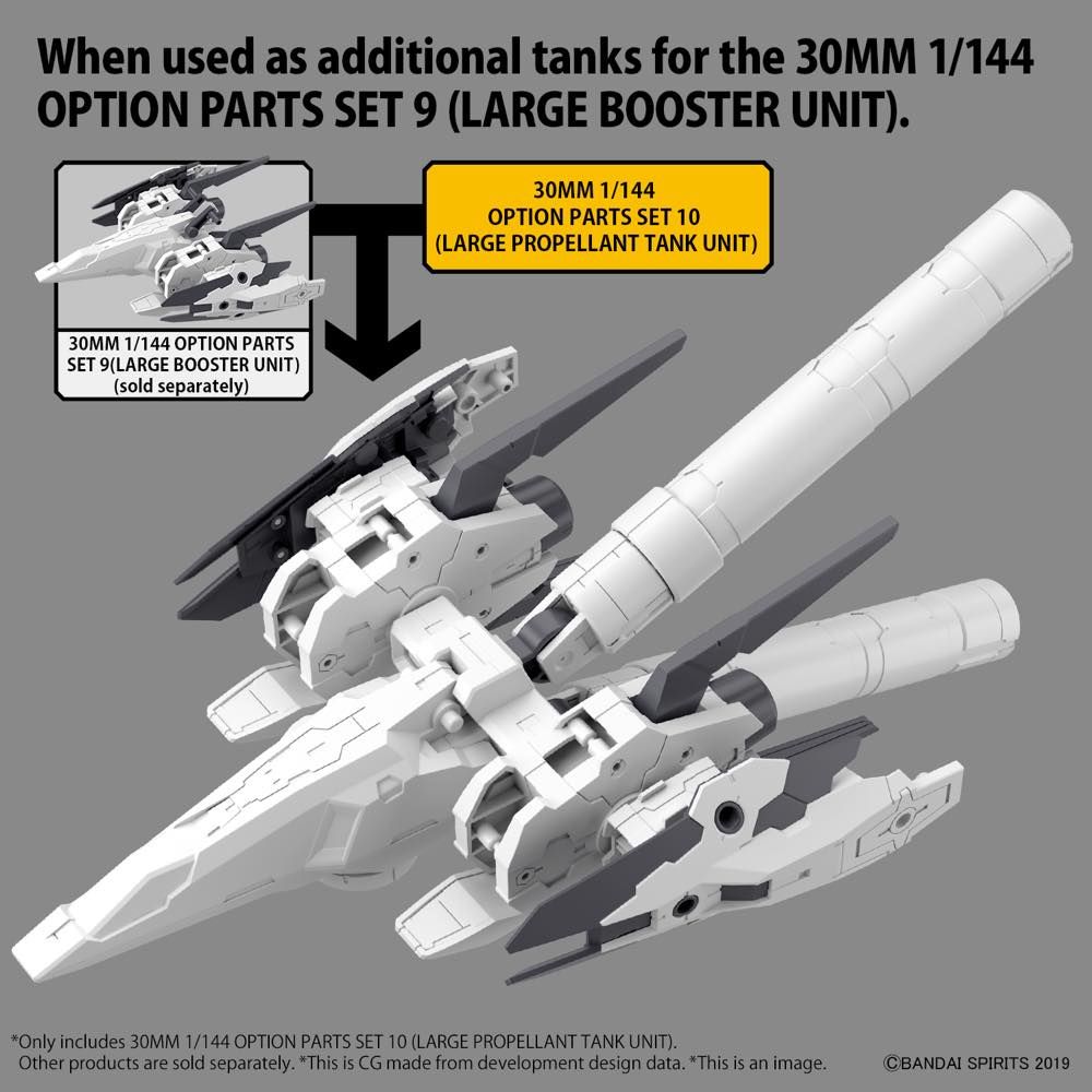30 Minutes Missions - Option Parts Set 10 (Large Propellant Tank Unit)