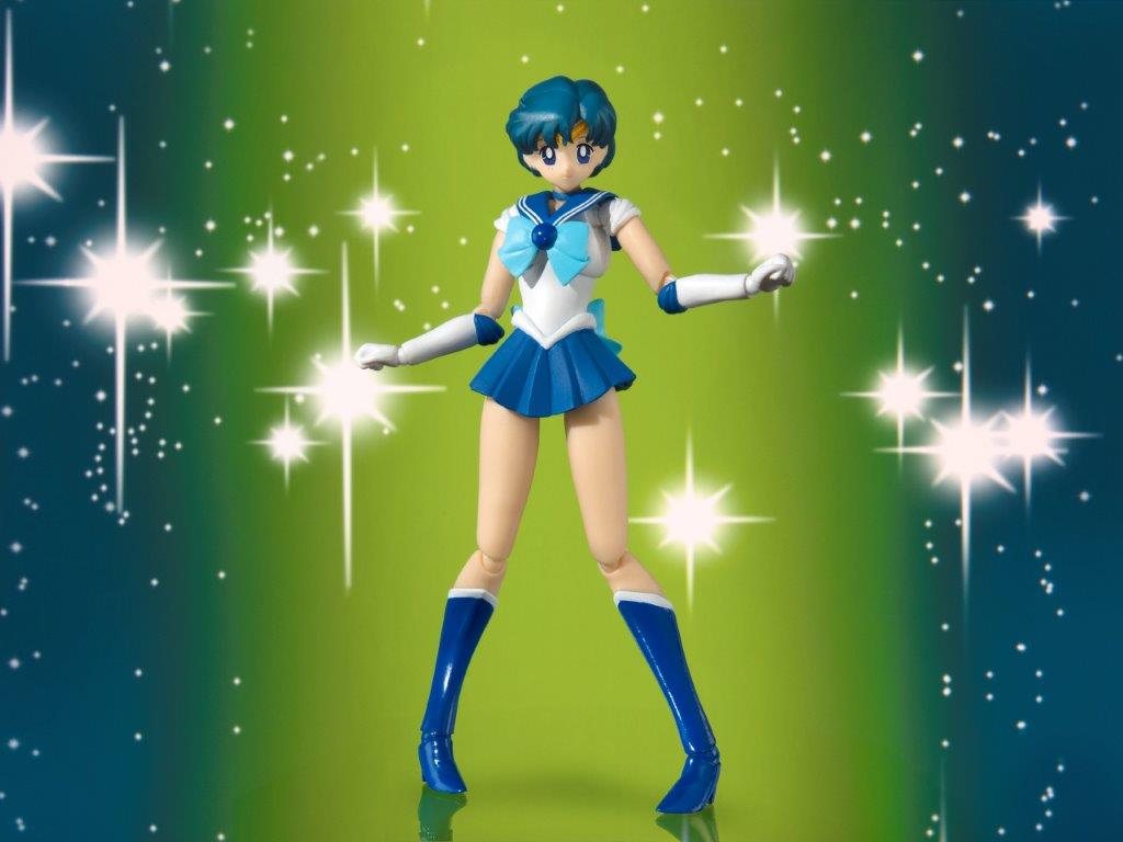 S.H. Figuarts Sailor Mercury (Animation Color Edition) Action Figure