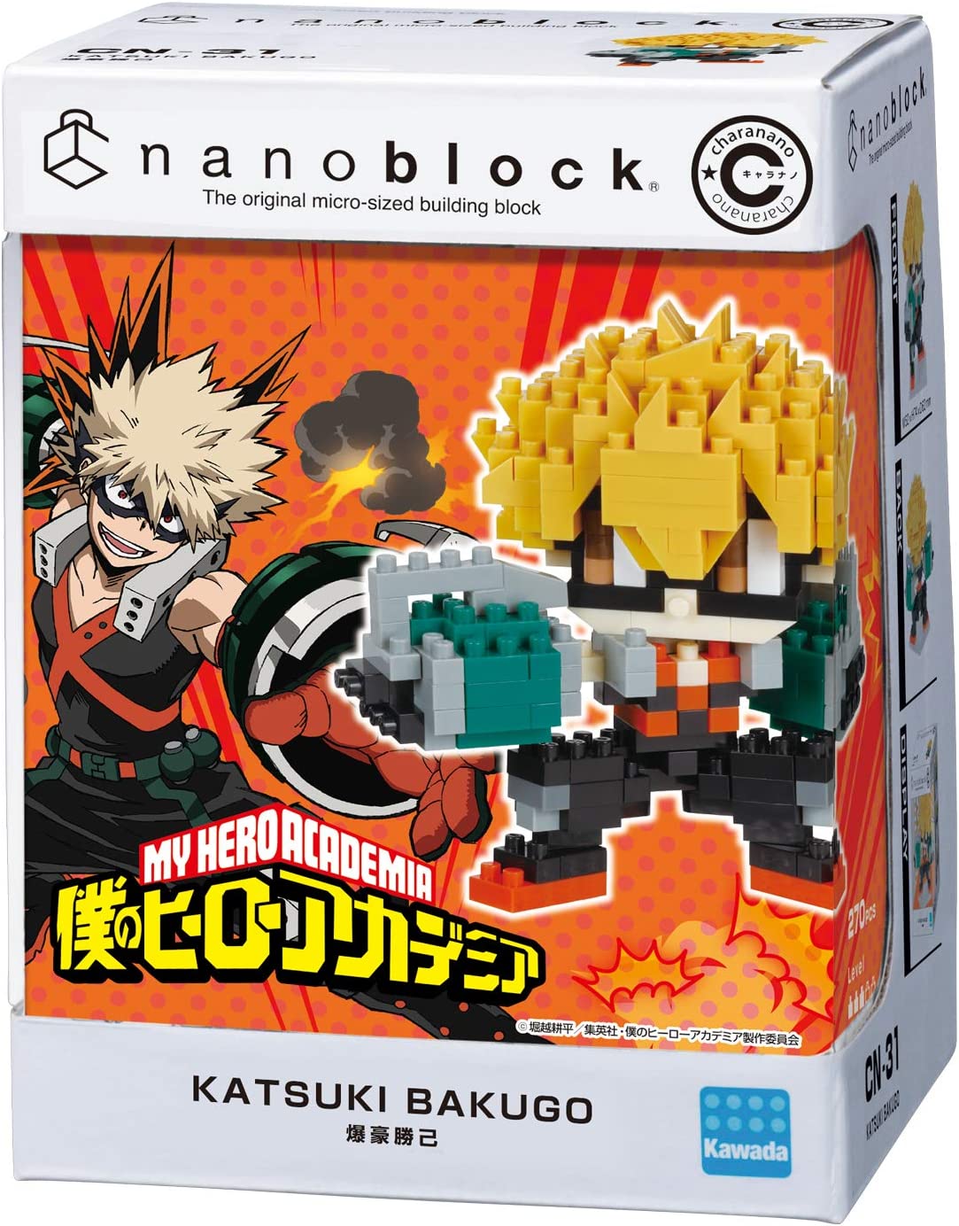 My Hero Academia Nanoblock Set - Katsuki Bakugo