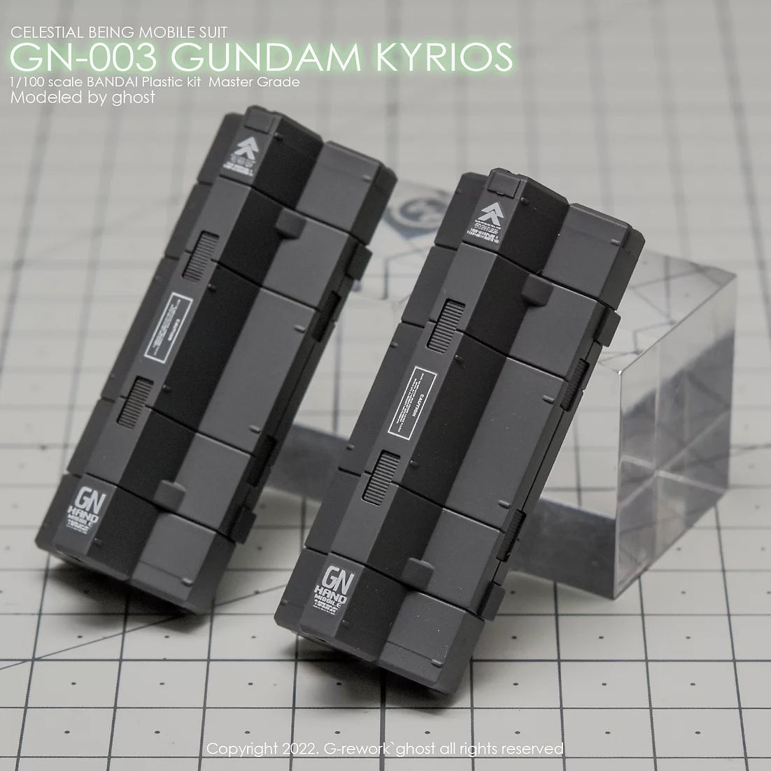 G-Rework - [MG] GN-003 KYRIOS - Water Slide Decals