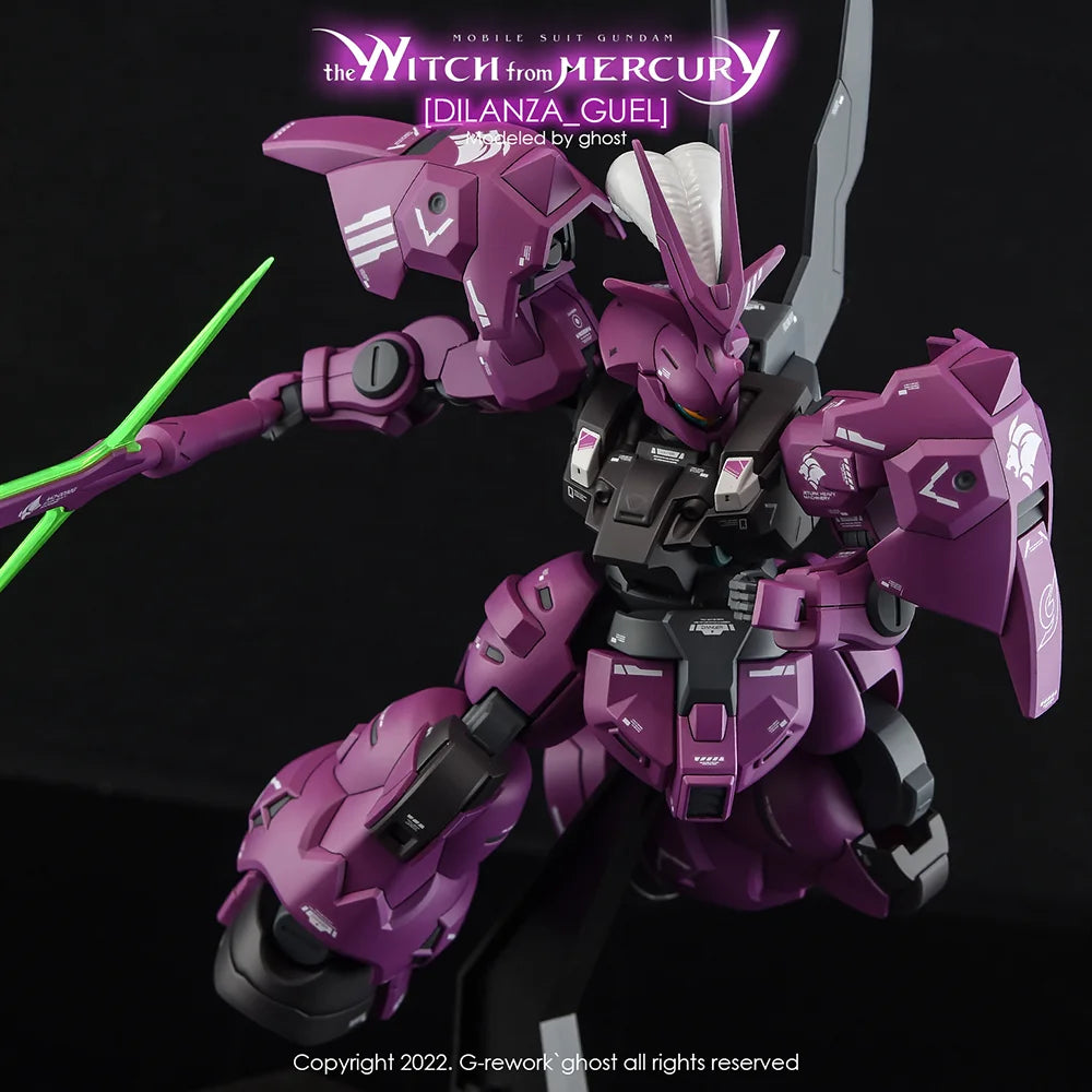 G-Rework - [HG] Guel's Dilanza - Waterslide Decals