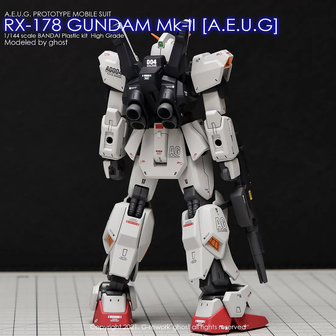 G-Rework - [HG] GUNDAM MK-II (A.E.U.G.) - Water Slide Decals