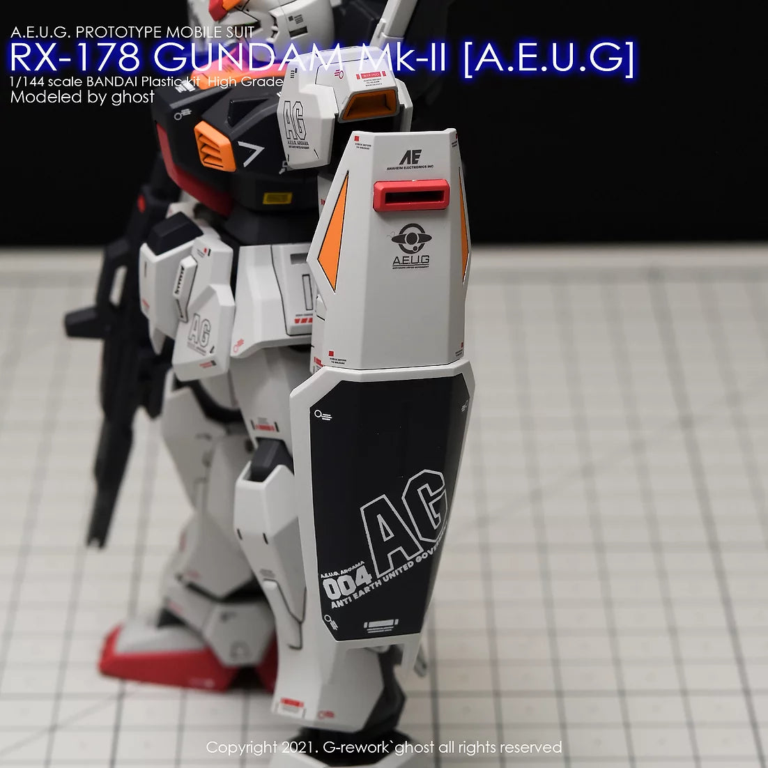 G-Rework - [HG] GUNDAM MK-II (A.E.U.G.) - Water Slide Decals