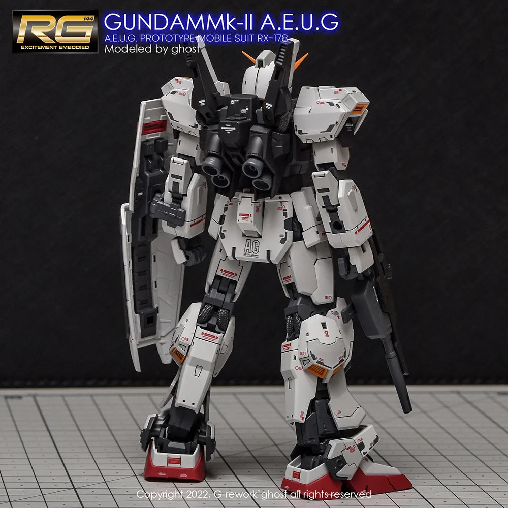 G-Rework - [RG] RX-178 MK-II GUNDAM [AEUG] - Water Slide Decals