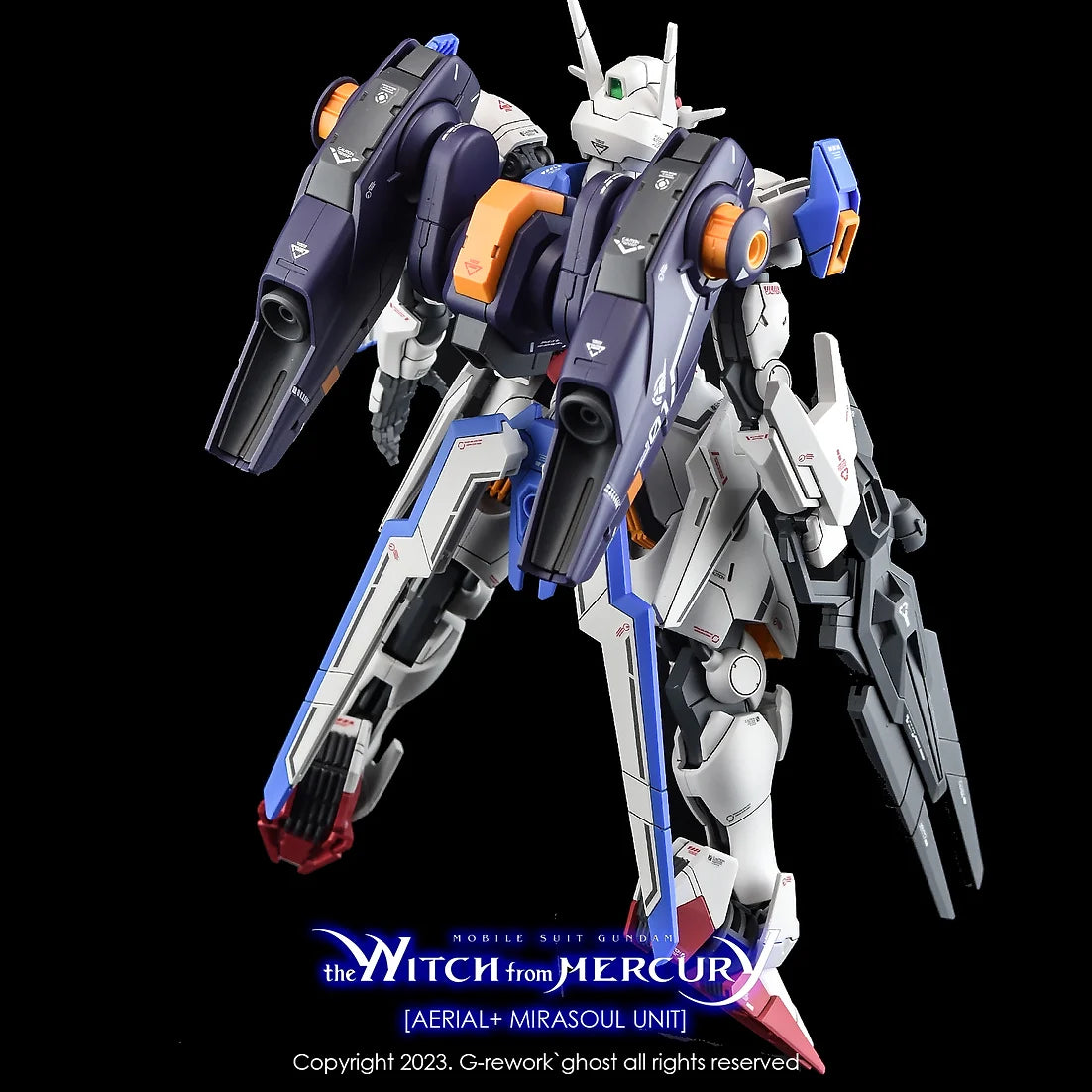 G-Rework - [HG] Gundam Aerial + Mirasoul Unit - Waterslide Decals