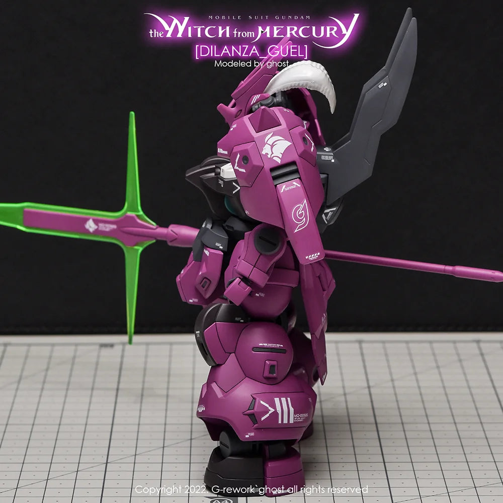 G-Rework - [HG] Guel's Dilanza - Waterslide Decals