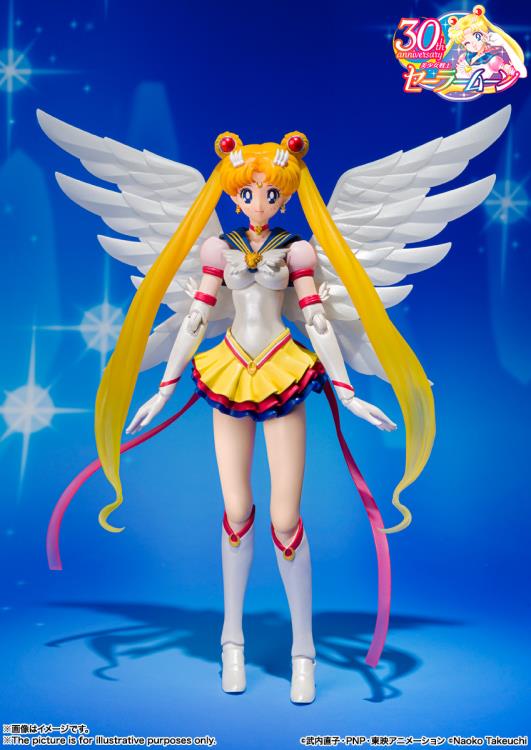 S.H. Figuarts Eternal Sailor Moon Action Figure - Pretty Guardian Sailor Moon Sailor Stars