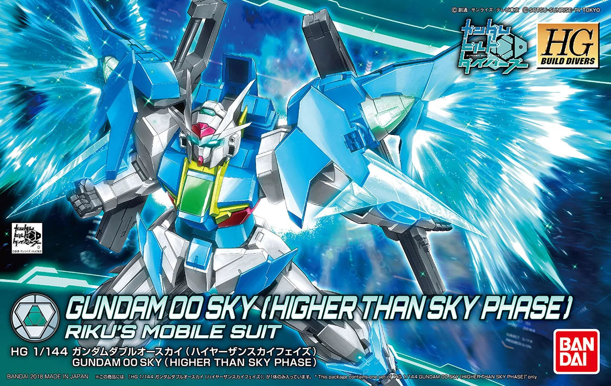 HGBD Gundam 00 Sky (Higher Than Sky Phase)