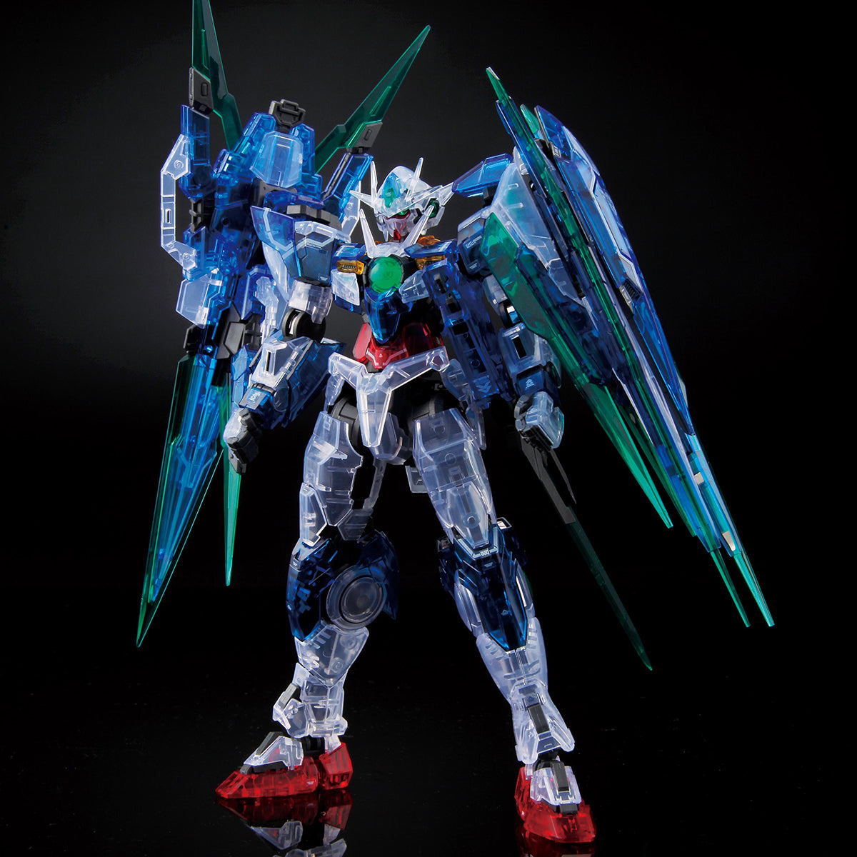 Gundam Base Limited RG 00 Qan[T] Full Saber [Clear Color]