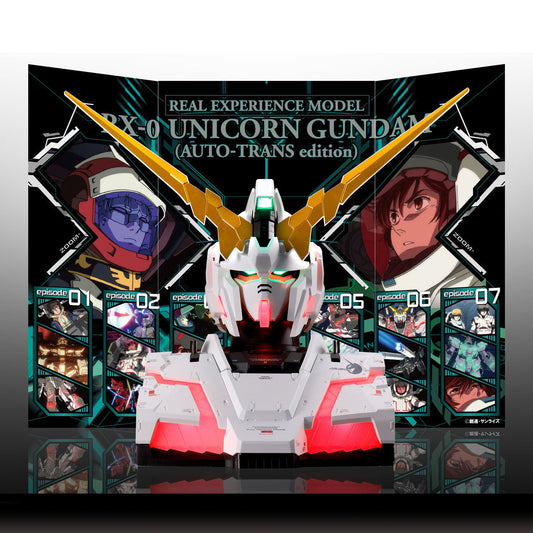 P-Bandai - Real Experience Model RX-0 Unicorn Gundam (Auto-Trans Edition)