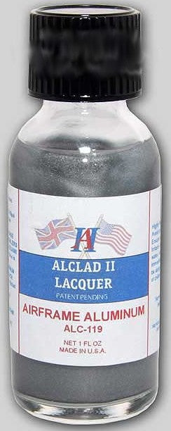 Alclad II Laquer Paint - High Shine Series (Select from 1 oz or 4 oz bottles)