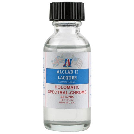 Alclad II Laquer Paint - ALC-205 Holomatic Spectral-Chrome Lacquer (1 oz bottles)