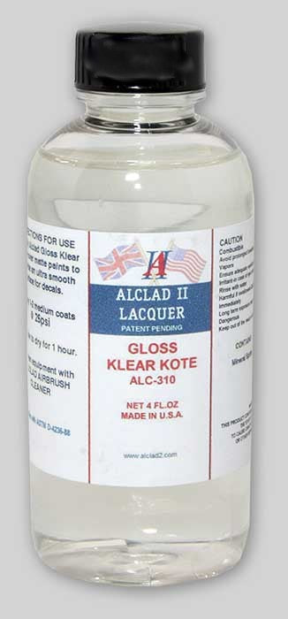 Alclad II - "Klear Kotes" Clear Coat (4 oz bottles)