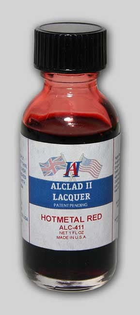 Alclad II Laquer Paint - Hot Metal Series (1 oz bottles)
