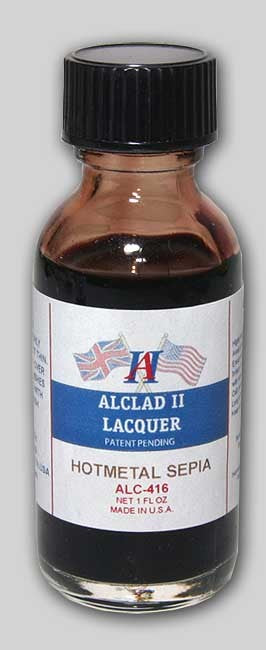 Alclad II Laquer Paint - Hot Metal Series (1 oz bottles)