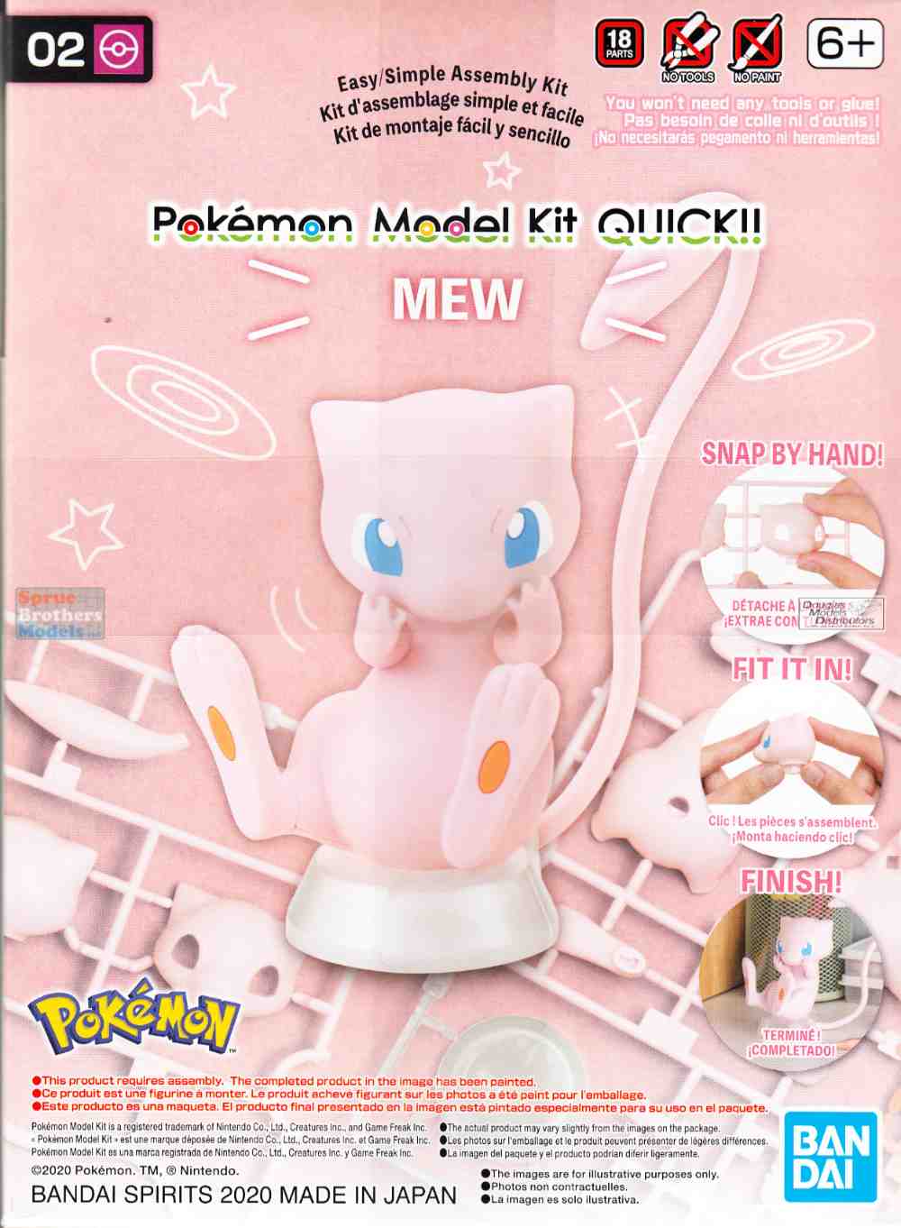 Pokemon Model Kit QUICK!! - Mew