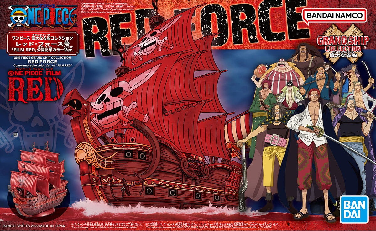 One Piece Grand Ship Collection - Red Force ("One Piece Film Red" Version)