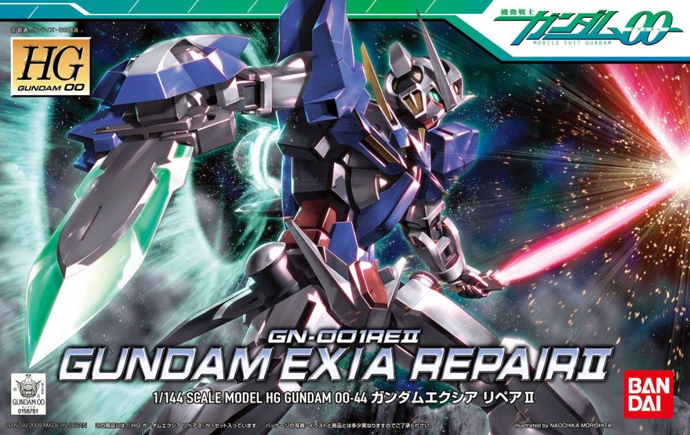 HG GN-001REII Gundam Exia Repair II - (Mobile Suit Gundam 00)