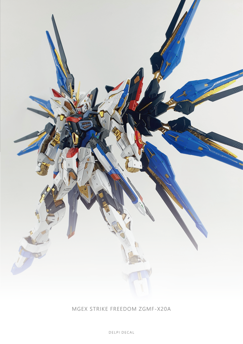 Delpi - MGEX STRIKE FREEDOM WATER DECAL - (Select from various styles)