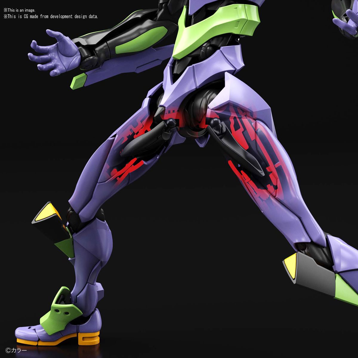 RG EVA Unit-01 (DX Transport Platform Set) - (Neon Genesis Evangelion / Rebuild of Evangelion)
