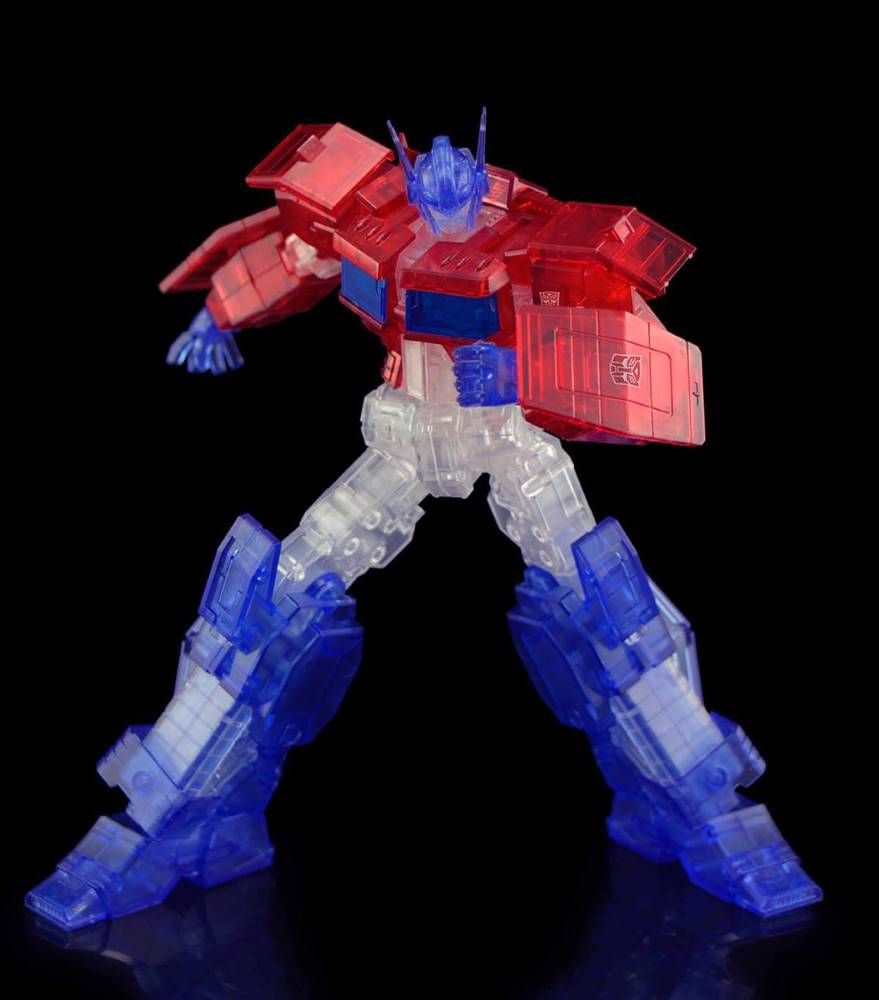 Flame Toys Furai Model Transformers - Optimus Prime (IDW Clear Version)
