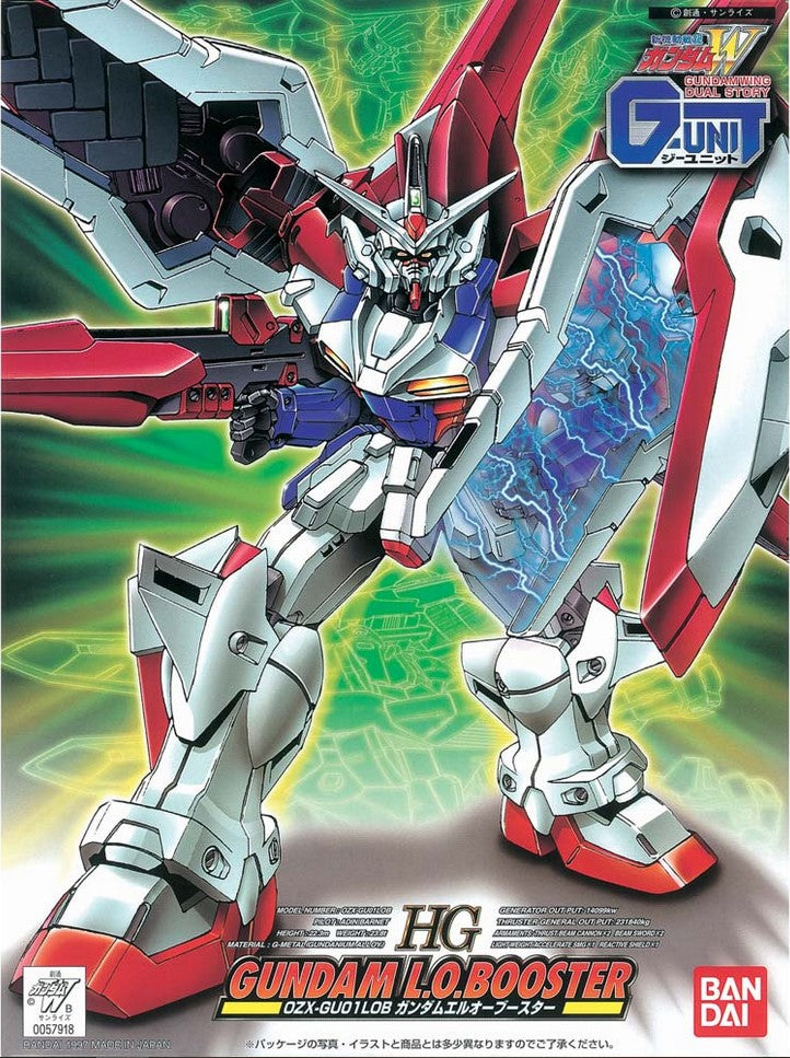 HG G-Unit: OZX-GU01LOB Gundam L.O. Booster