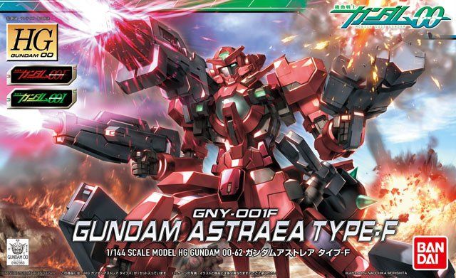 HG Gundam Astraea Type F - (Mobile Suit Gundam 00)