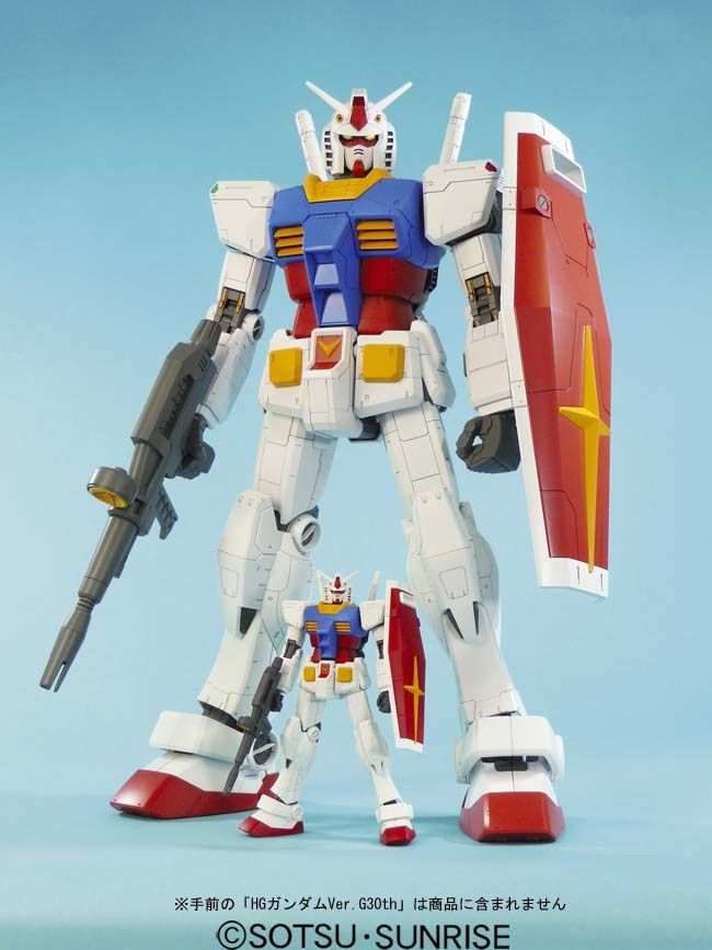 BANDAI Mega Size Model Gundam 1/48 RX 78-2 Model Kit Ichiban Kuji Prize A