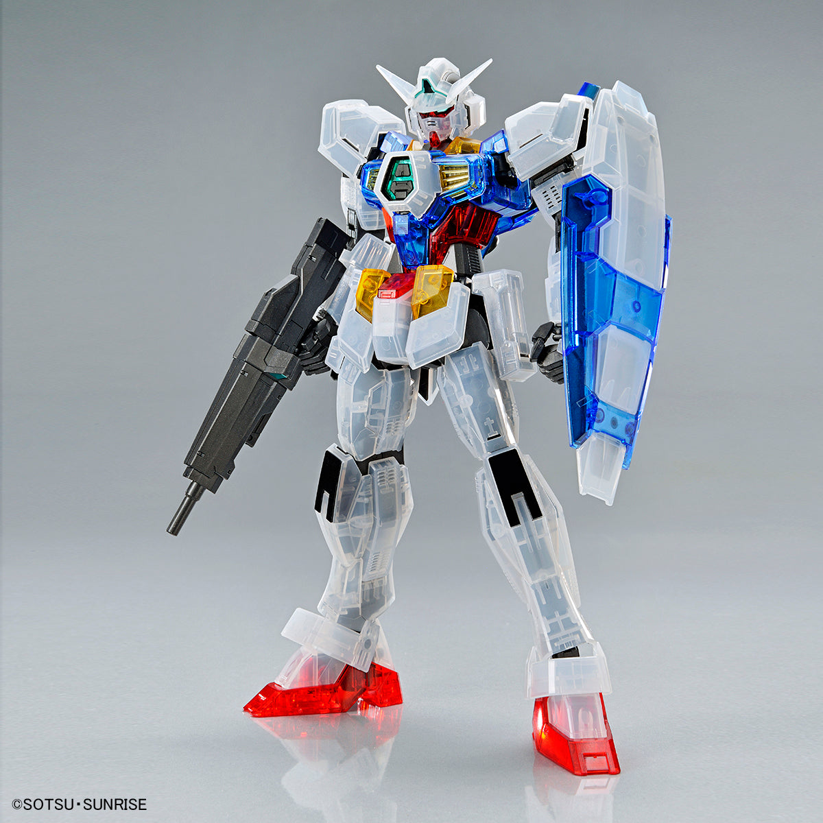 Gundam Base Limited MG Gundam AGE-1 Wear System Set [Clear Color]