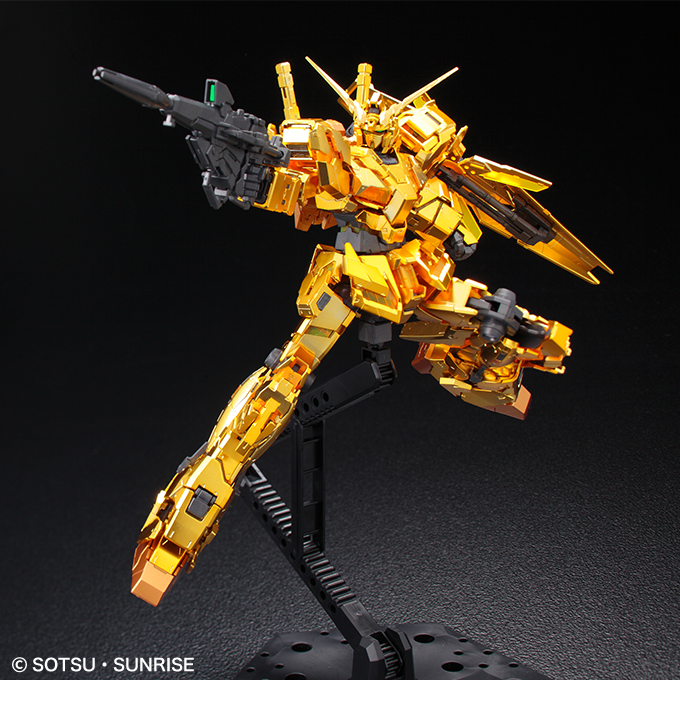 Gundam Base Limited RG Unicorn Gundam [Gold Coating]
