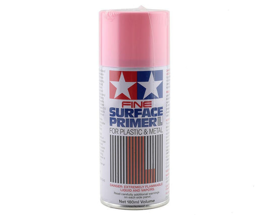 Tamiya Surface Primer - Pink (180 mL Spray Can)