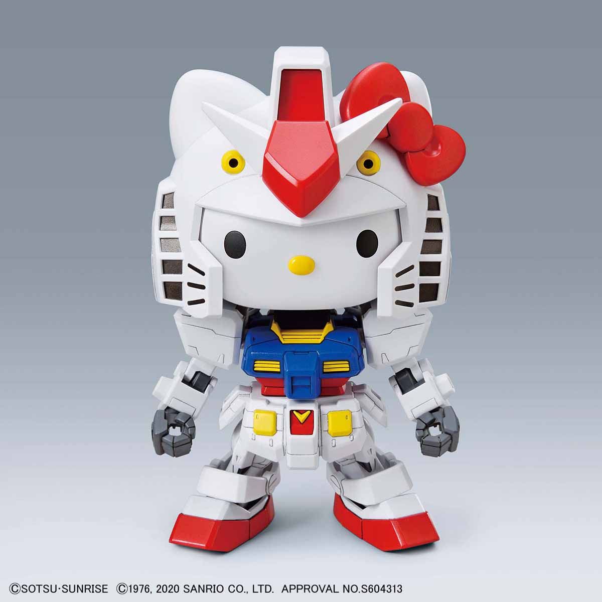 SD Cross Silhouette - RX-78-2 Gundam / Hello Kitty Set