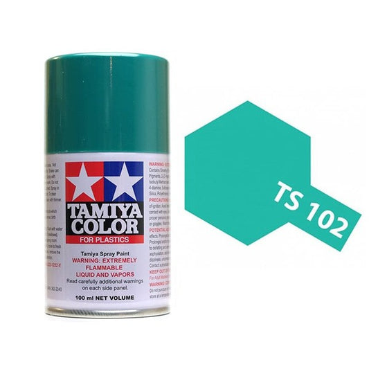 Tamiya TS-Colors Lacquer Spray Paint for Plastic Models (100 ml spray cans) - Select from Various Colors